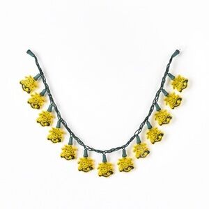 NWT• Wichita State Shockers Logo Lights Vintage 2001 WSU Mascot String Lights